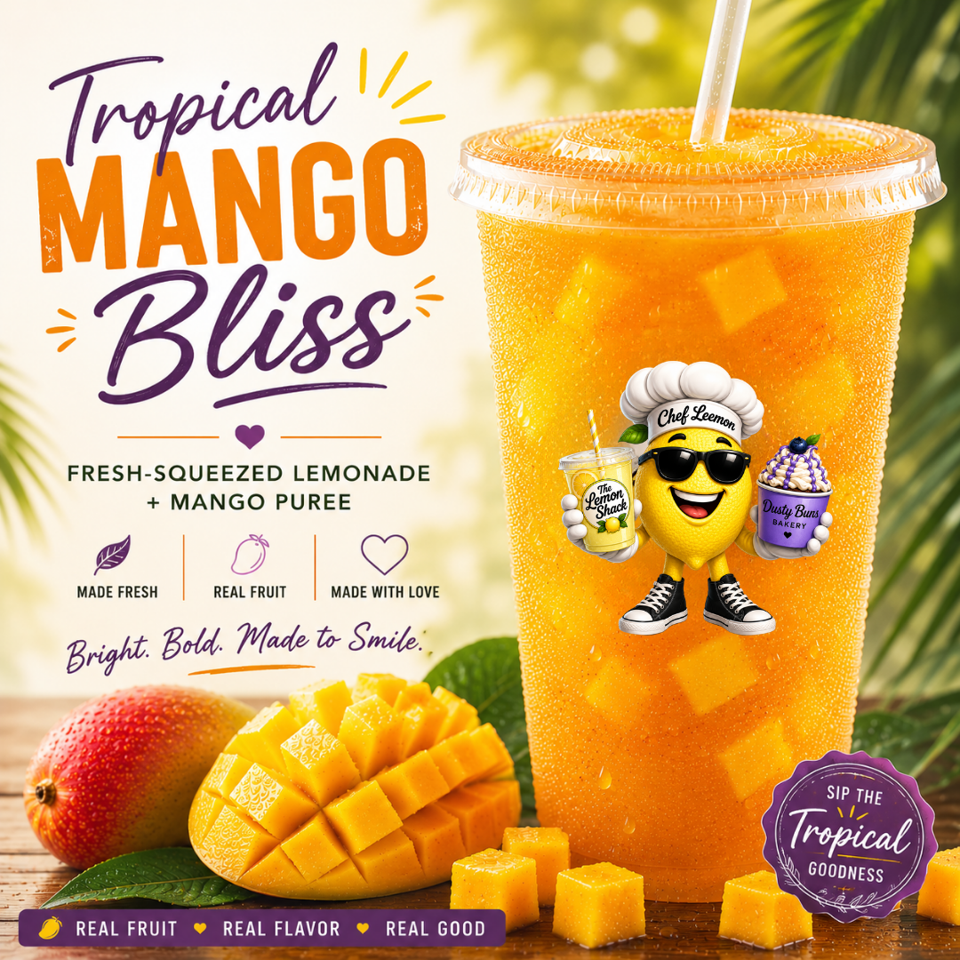 Tropical Mango Bliss Lemonade